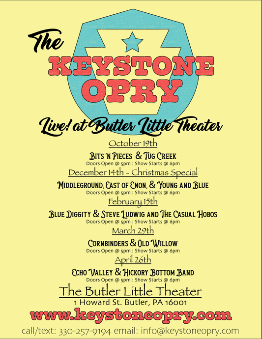 Keystone Opry April 26th 2025 @ 6:00PM